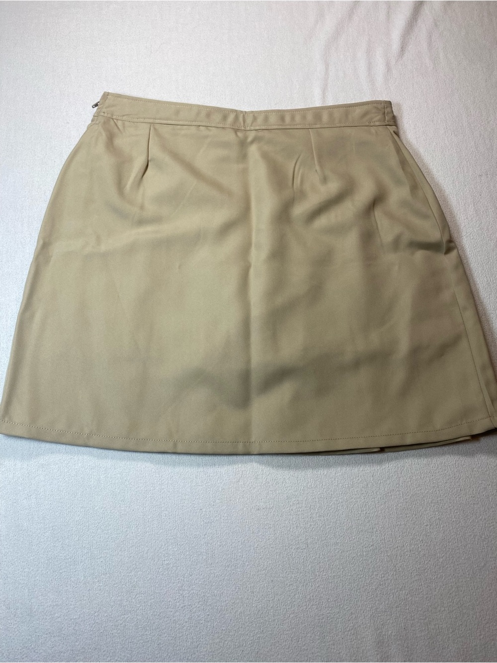 French Toast A-Line Khaki School Skirt